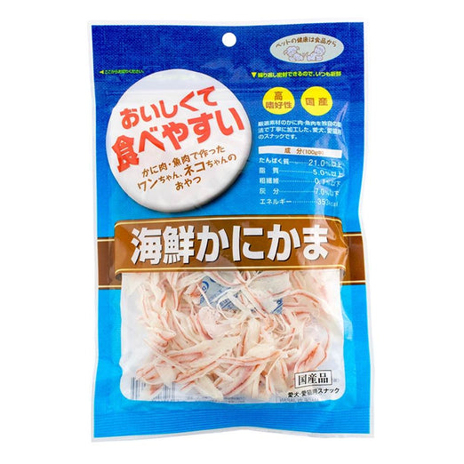 Asuku Kamaboko Crab Slices Cat & Dog Treats 60g - Kohepets