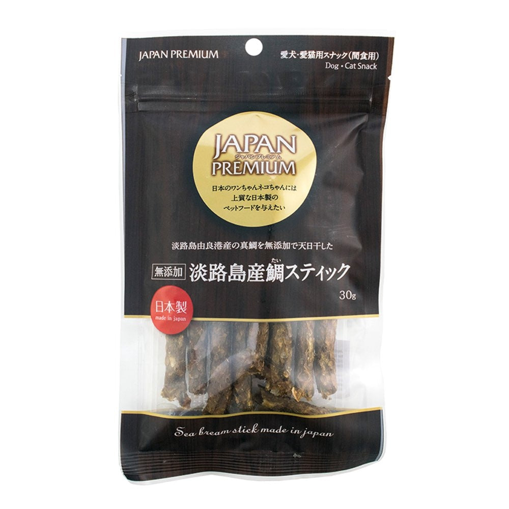 Asuku 100% Seabream Sticks Cat & Dog Treats 30g - Kohepets