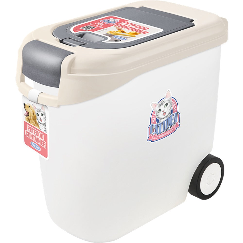 CatIdea Luxury Double Open Pet Food Container 35L - Kohepets