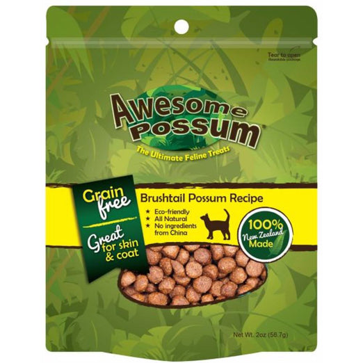 Awesome Possum Brushtail Possum Grain Free Cat Treats 2oz - Kohepets