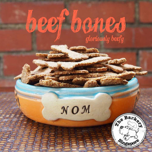 The Barkery Beef Bones Dog Biscuits - Kohepets