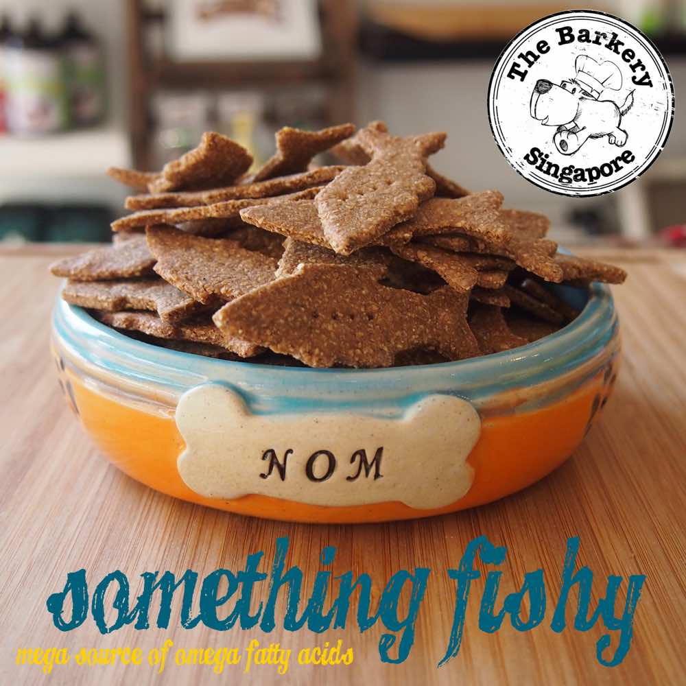 The Barkery Something Fishy Dog Biscuits - Kohepets