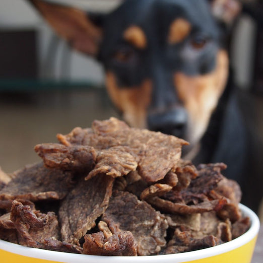 The Barkery Beef Bark-Kwa Dehydrated Dog Treats - Kohepets
