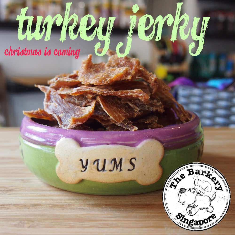 The Barkery Turkey Jerky Dehydrated Dog Treats Kohepets