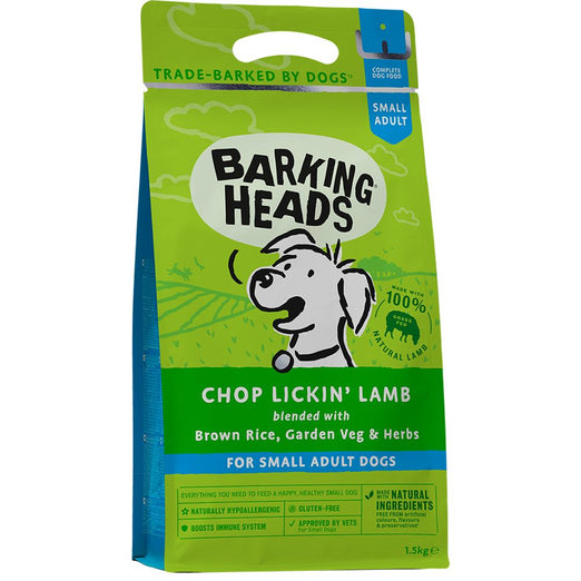 Barking Heads Small Breed Chop Lickin’ Lamb Dry Dog Food - Kohepets