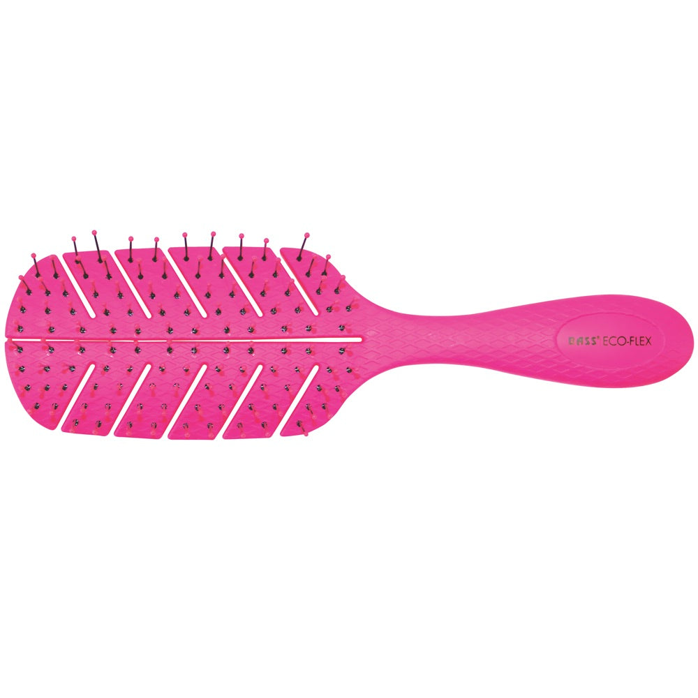Bass Brushes BioFlex Detangling Hair Brush For Cats & Dogs (Pink) Kohepets