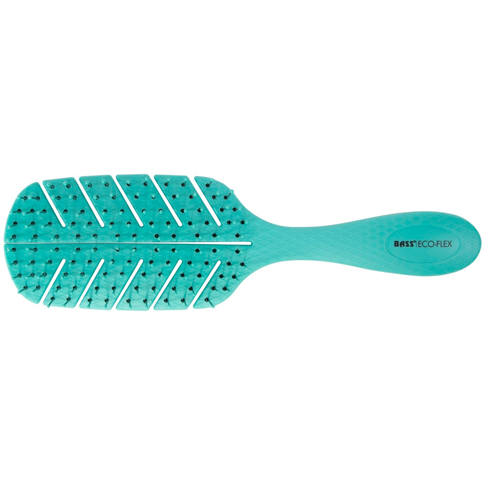 Bass Brushes BioFlex Detangling Hair Brush For Cats & Dogs (Teal