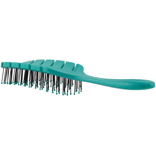 Bass Brushes Bio-Flex Detangling Hair Brush For Cats & Dogs (Teal)