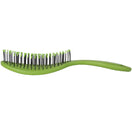 Bass Brushes Bio-Flex Swirl Detangling Hair Brush For Cats & Dogs (Green)
