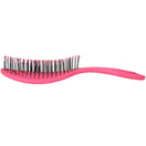 Bass Brushes Bio-Flex Swirl Detangling Hair Brush For Cats & Dogs (Pink)