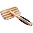 Bass Brushes De-Matting Soft Pin Striped Slicker Brush For Cats & Dogs (Medium)