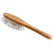 Bass Brushes Style & Detangle Dark Finish Brush For Cats & Dogs (Medium)