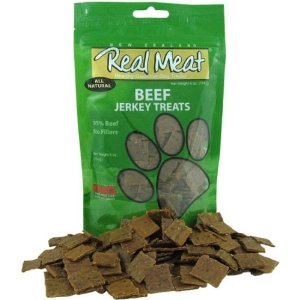 Real Meat Beef Jerky Grain Free Dog Treat 4oz - Kohepets