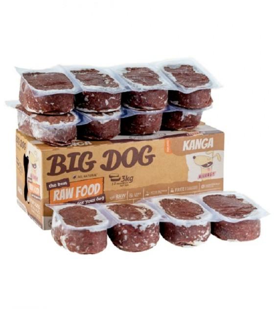 10% OFF: Big Dog Barf Kangaroo Frozen Raw Dog Food (12 packs x 250g) - Kohepets