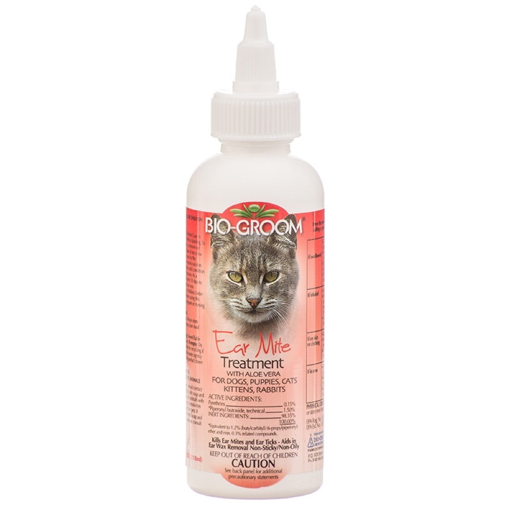 Bio-Groom Ear Mite Treatment 118ml - Kohepets