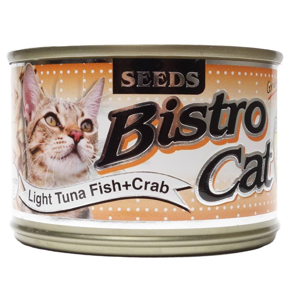 Bistro Cat Light Tuna Fish & Crab Canned Cat Food 170g - Kohepets