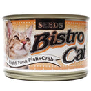 Bistro Cat Light Tuna Fish & Crab Canned Cat Food 170g