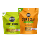 21% OFF: Bixbi Jerky Skin & Coat + Jerky Original Chicken Dog Treats Bundle