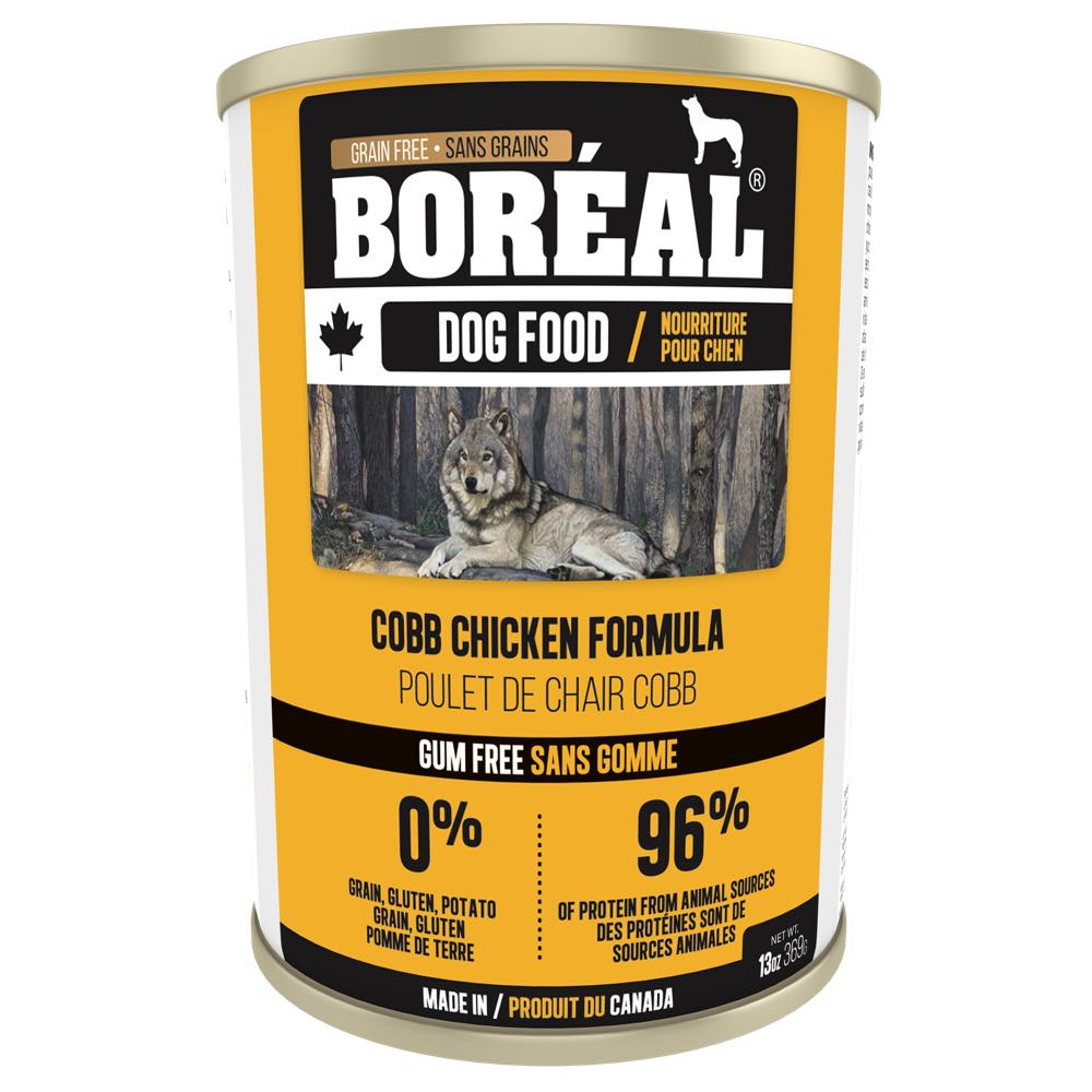 30% OFF: Boreal Cobb Chicken Grain Free Canned Dog Food 369g - Kohepets