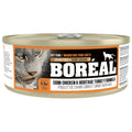 Boreal Cobb Chicken & Heritage Turkey Grain Free Canned Cat Food 156g - Kohepets