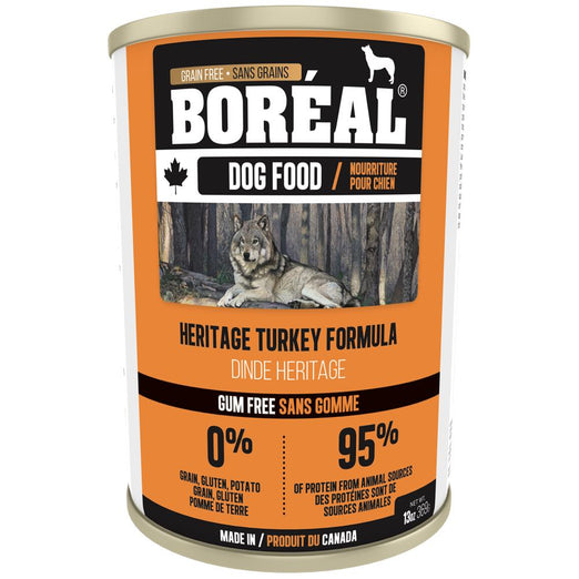 Boreal Heritage Turkey Grain Free Canned Dog Food 369g - Kohepets