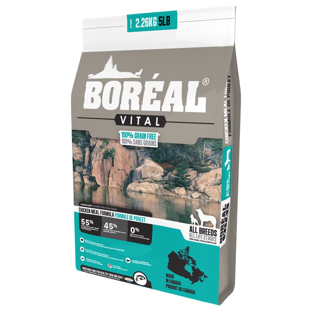 Boreal Vital Chicken Meal Grain-Free Dry Dog Food - Kohepets