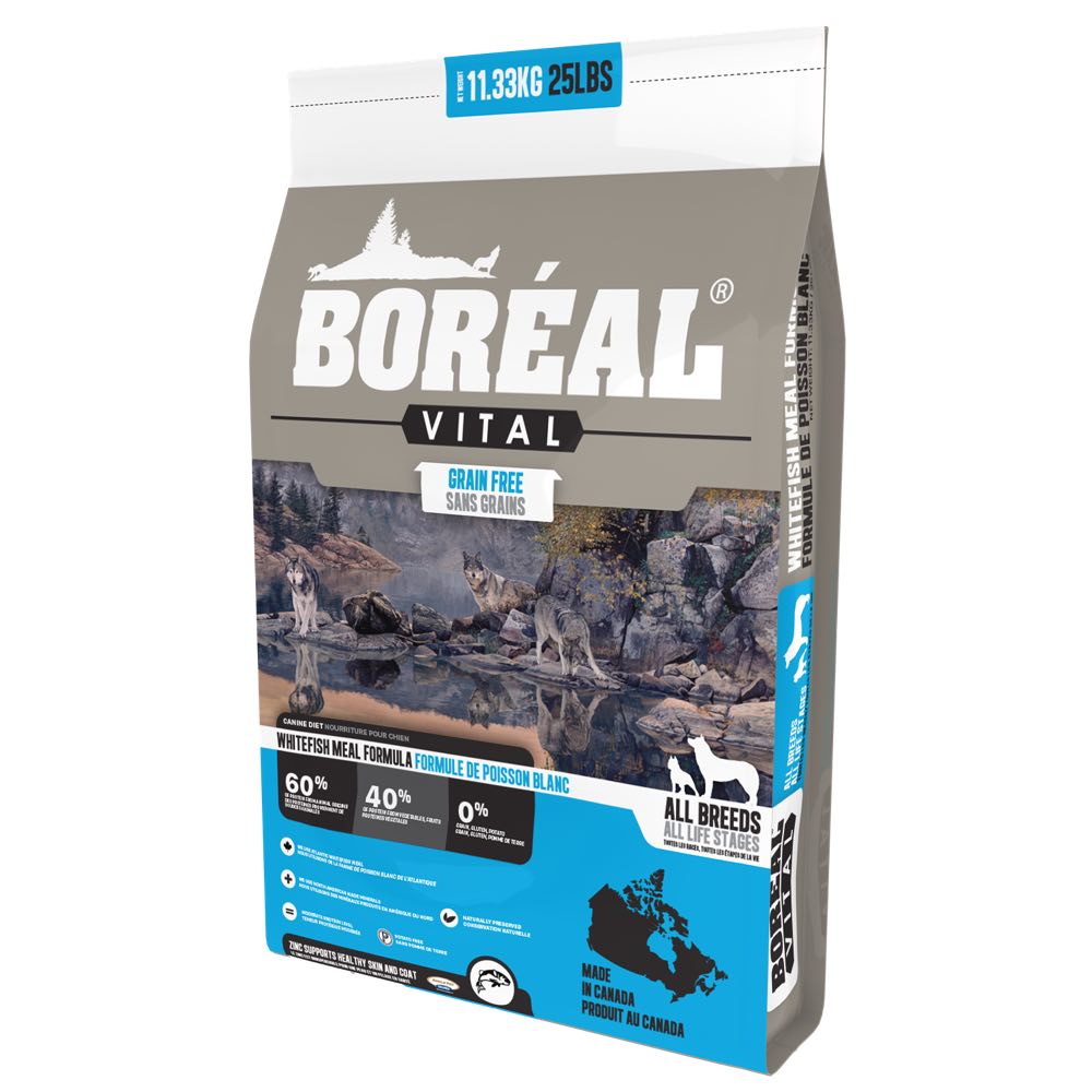 Boreal Vital Whitefish Meal Grain-Free Dry Dog Food - Kohepets