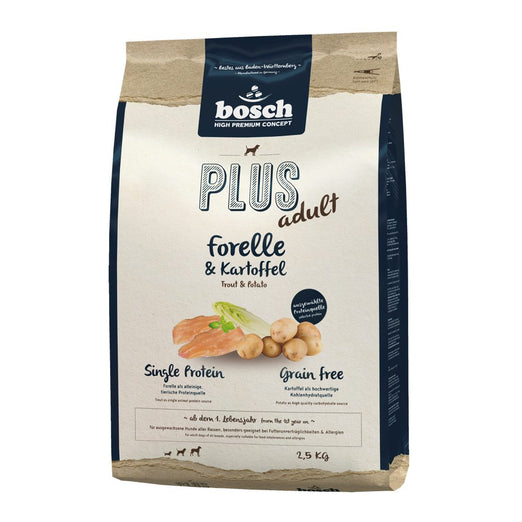 Bosch High Premium Plus+ Trout & Potato Grain Free Dry Dog Food - Kohepets