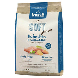 Bosch High Premium Soft+ Junior Chicken & Sweet Potato Grain Free Dry Dog Food - Kohepets