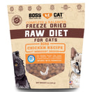 '25% OFF/BUNDLE DEAL': Boss Cat Chicken Grain-Free Freeze-Dried Raw Cat Food 9oz
