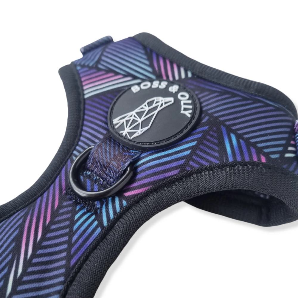 Boss & Olly Adjustable Dog Harness (Midnight Dreams)