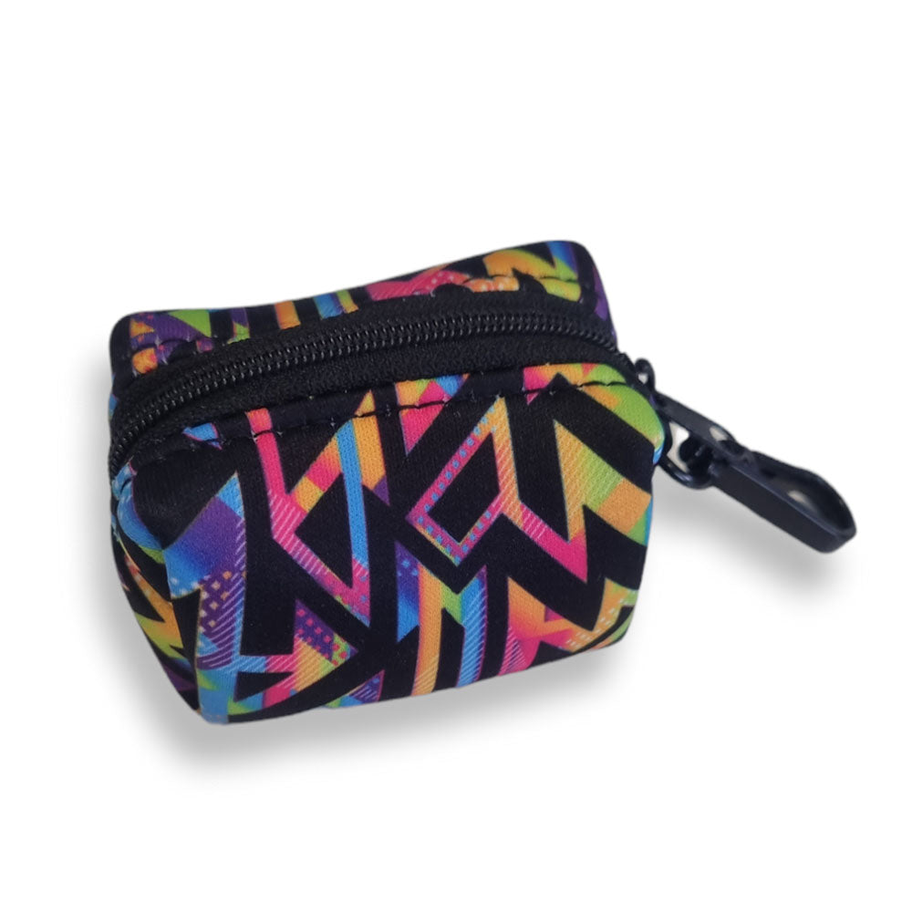 Boss & Olly Dog Poo Bag Holder (Aztec Rainbow)