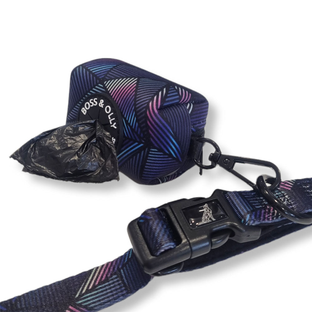 Boss & Olly Dog Poo Bag Holder (Midnight Dreams)