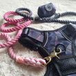 Boss & Olly Hand-Dyed Cotton Rope Dog Leash (Pink) (Made To Order)