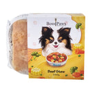 BossiPaws Beef Stew With Pastry Frozen Dog Treat 250g