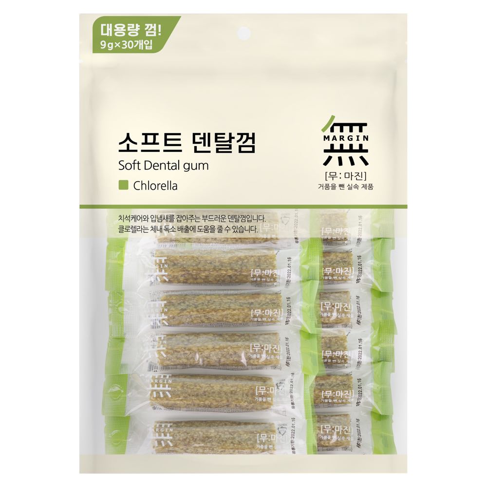 Bow Wow Mumargin Soft Dental Gum Chlorella Dog Treats 270g - Kohepets