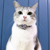 Bowtix Handmade Cat Collar With Removable Bowtie - Dainty Motif - Kohepets