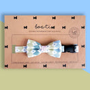 Bowtix Handmade Dog Collar With Removable Bowtie - Mulberry