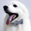 Bowtix Handmade Dog Collar With Removable Bowtie - Periwinkie - Kohepets