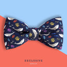 Bowtix Handmade Dog Collar With Removable Bowtie - Seas The Day