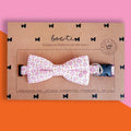 Bowtix Handmade Dog Collar With Removable Bowtie - Sweet Sakura - Kohepets
