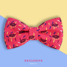Bowtix Handmade Dog Collar With Removable Bowtie - Sweet Tooth