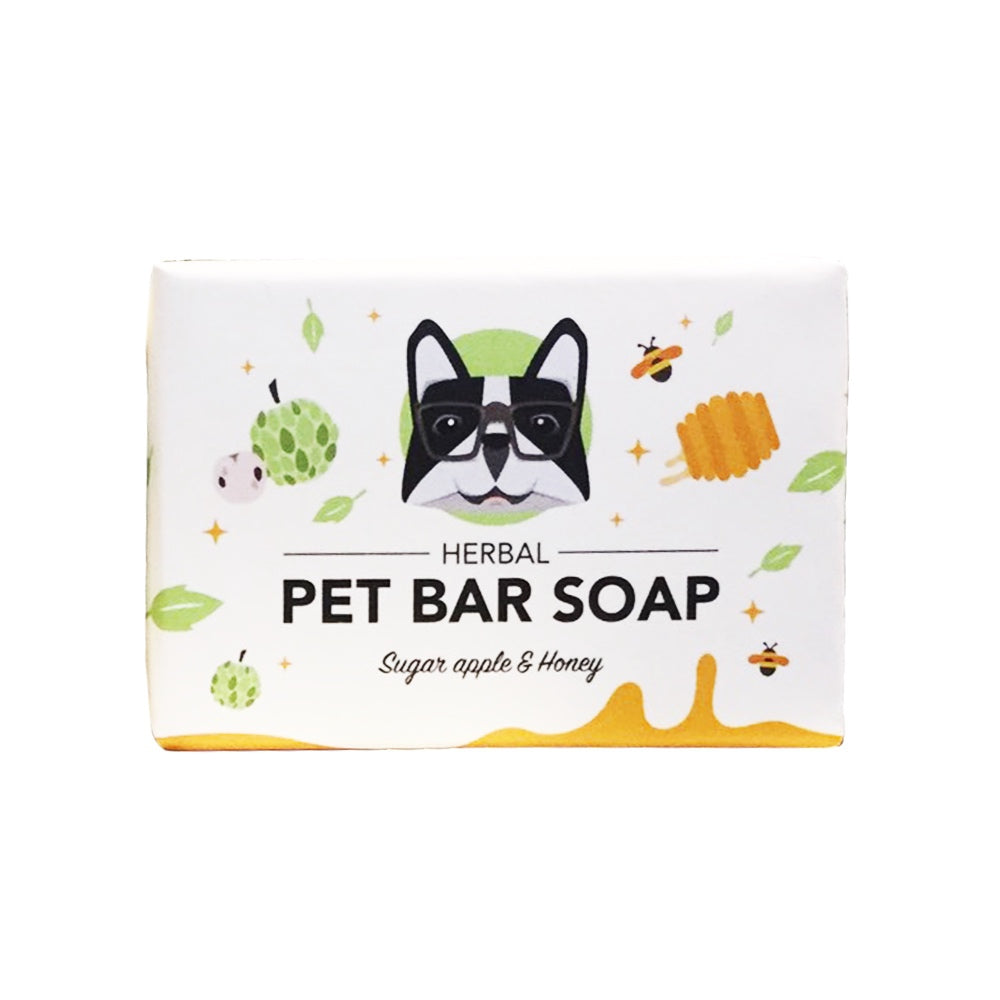 Bozzi Sugar Apple & Honey Herbal Pet Bar Soap 90g - Kohepets