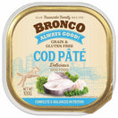 20% OFF: Bronco Cod Pate Adult Grain-Free Tray Dog Food 100g