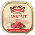 30% OFF: Bronco Lamb Pate Adult Grain-Free Tray Dog Food 100g - Kohepets