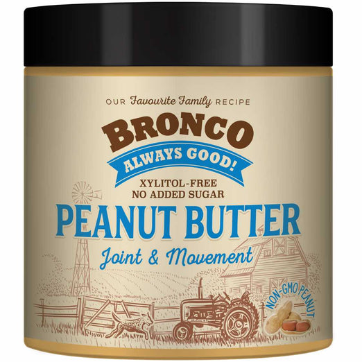 Bronco Peanut Butter Joint & Movement Dog Treat 250g - Kohepets