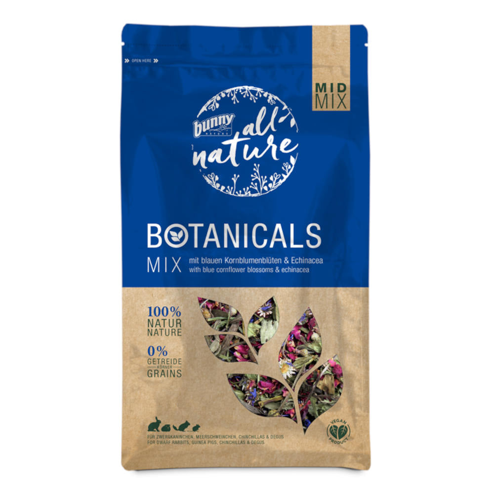 Bunny Nature Blue Cornflower & Echinacea For Rabbits 120g - Kohepets
