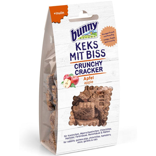 Bunny Nature Crunchy Cracker Apple Treats 50g - Kohepets