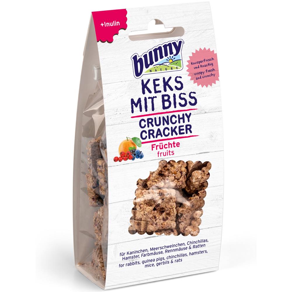 Bunny Nature Crunchy Cracker Fruits Treats 50g - Kohepets