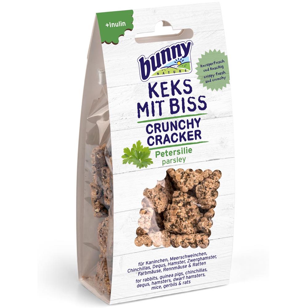 Bunny Nature Crunchy Cracker Parsley Treats 50g - Kohepets